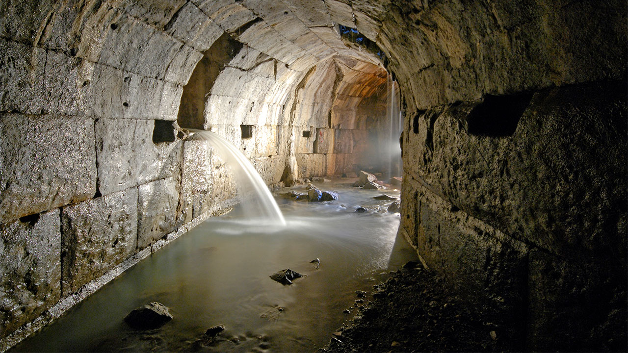 Aqueduc romain en Algérie