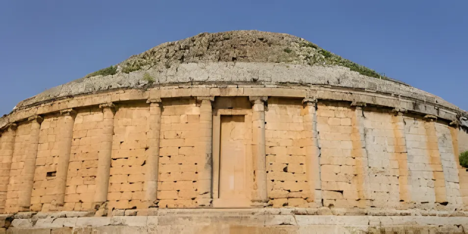 Façade extérieure du Tombeau de la Chrétienne
